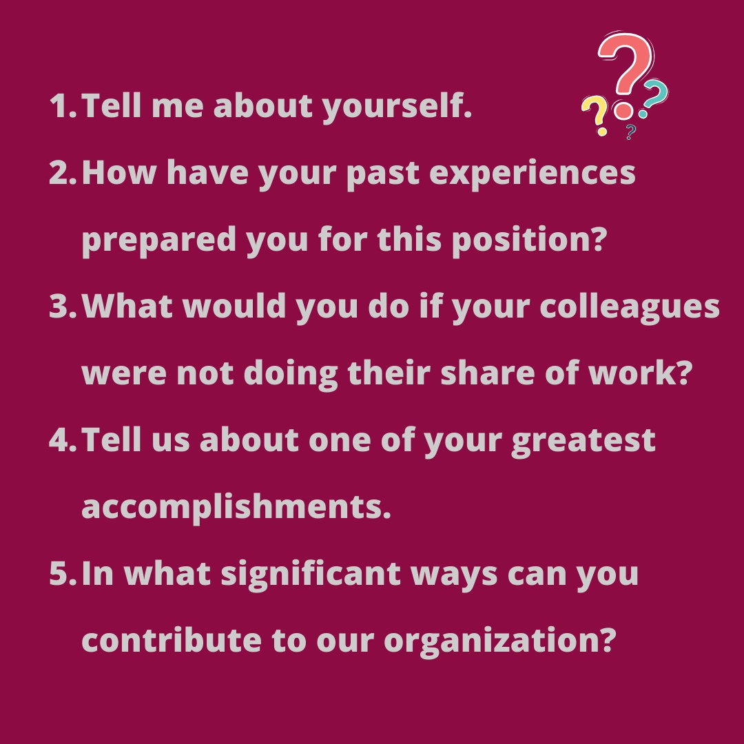 Prepping for an interview? Here are some common interview questions to help you practice. 😉👍️

#education #college #collegelife #nmsu #goAggies #collegeadvice