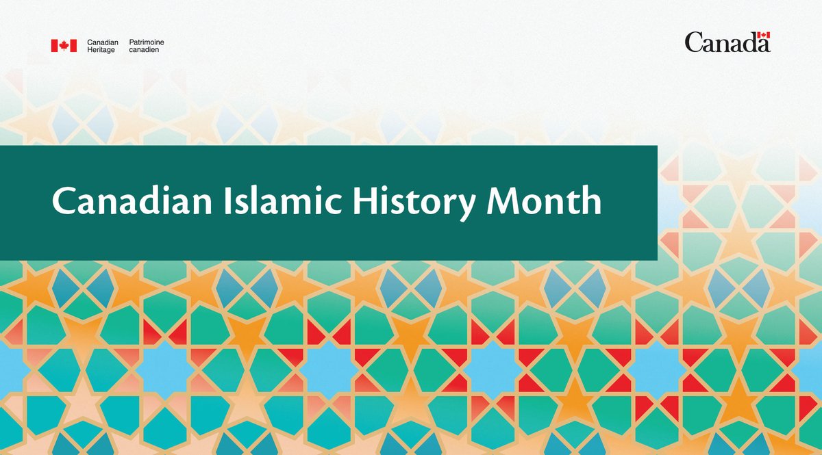 Looking for a way to take part in #CanadianIslamicHistoryMonth? Check out this toolkit, where you can find social media content to share and a virtual meeting background. ➡️ canada.ca/en/canadian-he…