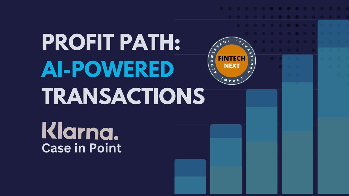 Check out the latest article in my newsletter (join if you aren't already subscribed) : Profit Path: AI-Powered Transactions linkedin.com/pulse/profit-p… via <a href="/LinkedIn/">LinkedIn</a> <a href="/Klarna/">Klarna</a> #fintech #founders #venturecapital #innovation #FUTURE #banks