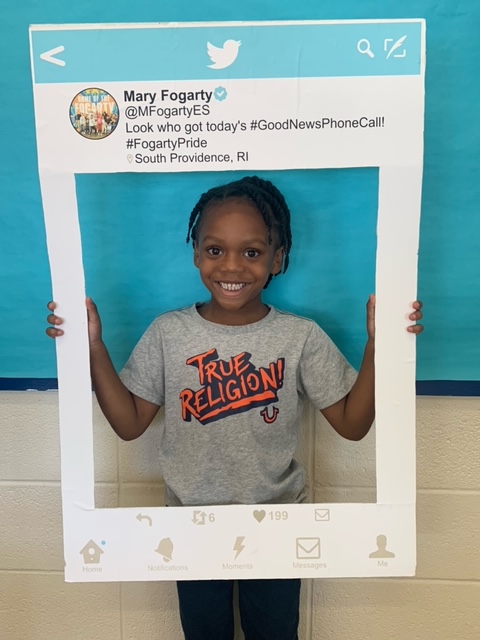 Good News Phone Call!
Jamaal was lucky enough to get a phone call home. His dad was so happy to hear that Jamaal's teacher said, "He is a model student. He works hard, follows classroom expectations, is a great role model, and is polite."
<a href="/CMonterecy/">Courtney Monterecy</a> <a href="/pvdschools/">Providence Public Schools</a> <a href="/MsAlyssaShelley/">Alyssa Shelley</a>