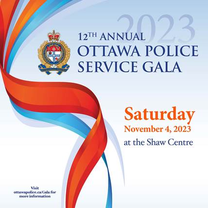 Join MOVE 100's Stuntman Stu, Angie Poirier &amp; CTV's Matt Skube at the 12th Annual Ottawa Police Service Gala
📍Nov 4 / Shaw Centre

Join us for a special evening to raise money to help fund programs that will enrich the lives of deserving youth.
Tickets: ottawapolice.ca/gala
