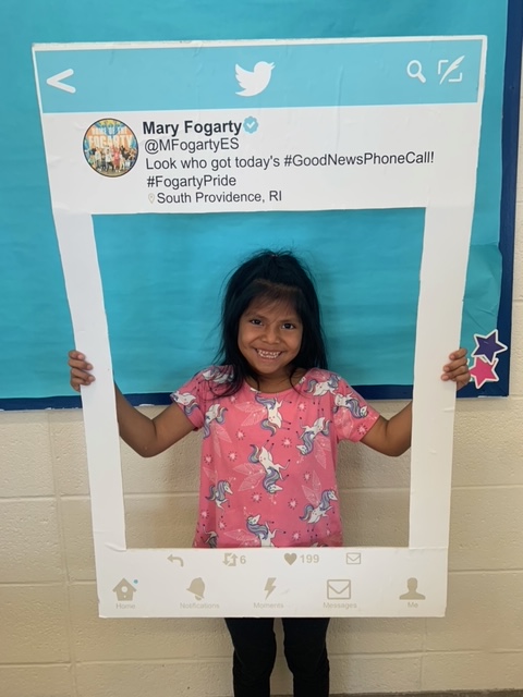 Good News Phone Call!
Alison's teacher wanted her mom to know that, "She is always ready to do her best and is a good friend. She pays attention and tries her best." Mom was so excited to hear the news!
<a href="/CMonterecy/">Courtney Monterecy</a> <a href="/MsAlyssaShelley/">Alyssa Shelley</a> <a href="/pvdschools/">Providence Public Schools</a>