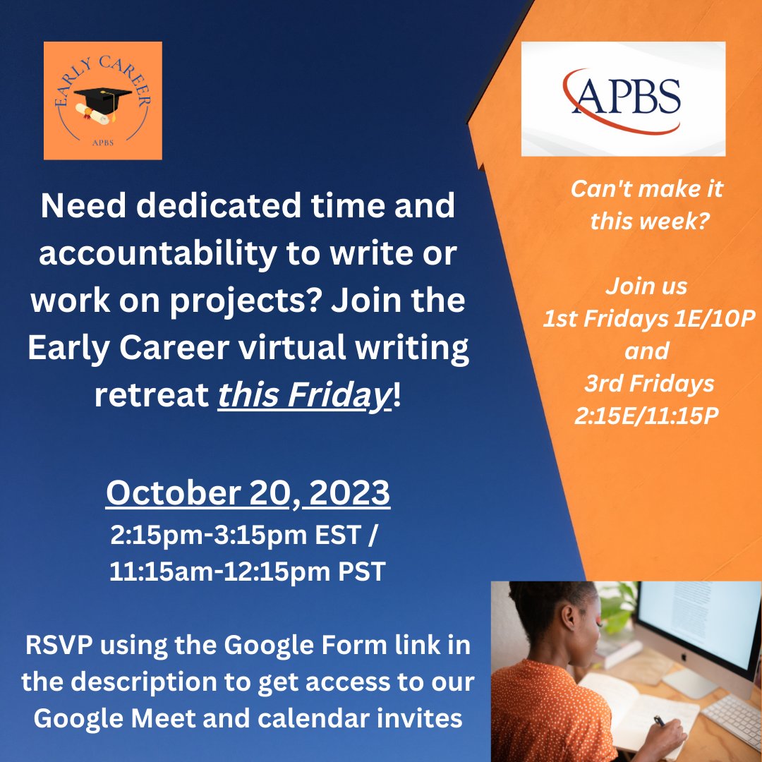 APBS Early Career Network tweet media
