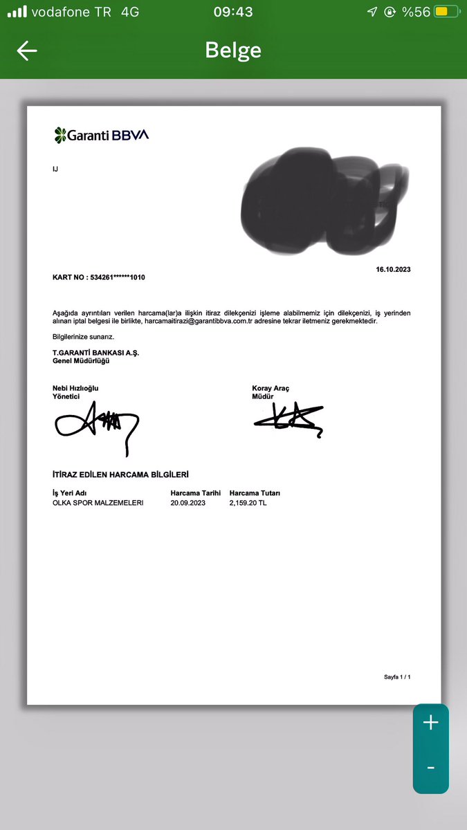 <a href="/GarantiBBVA/">Garanti BBVA</a> <a href="/GarantiyeSor/">Garanti BBVA'ya Sor</a> işlem itirazın da bulundum bana gelen maili biri bana anlatsın !! Hem ücretimi iade etmiyor 1 ay oldu hala daha anlamsız geri dönüşler alıyorum garanti artık beni uğraştırma bıktım !!!