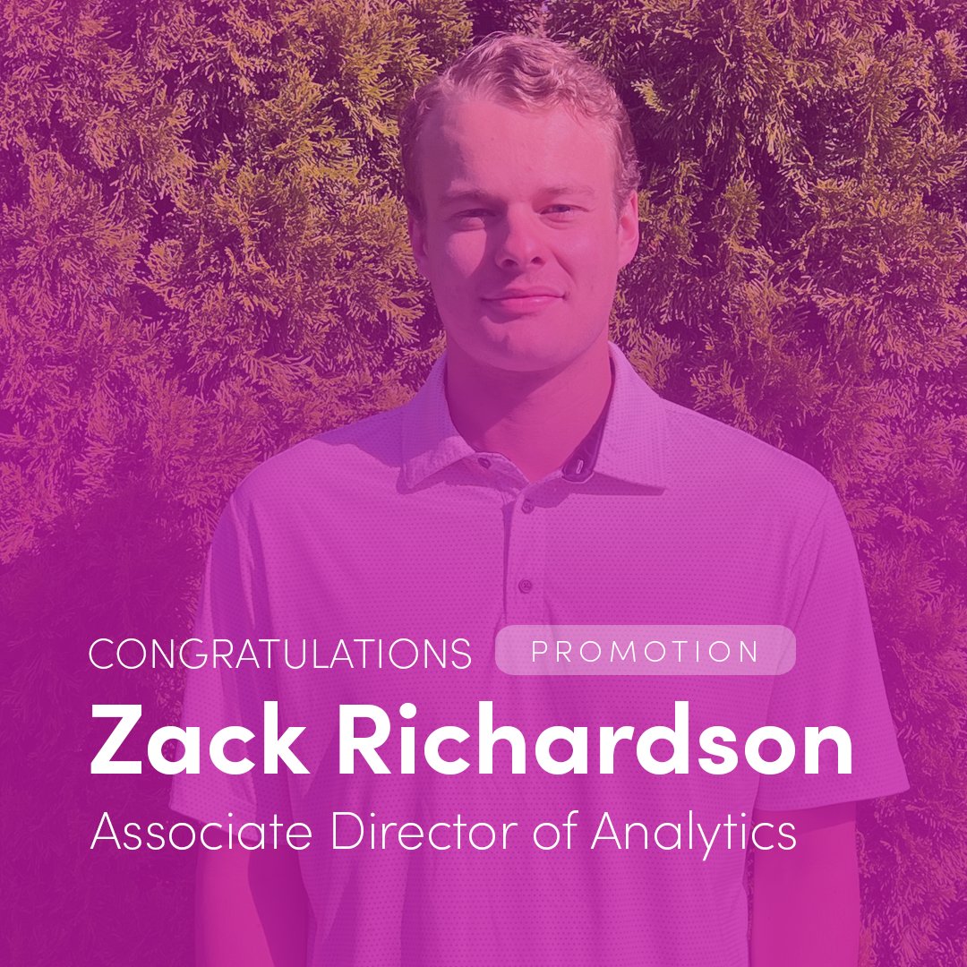 🎉 Congrats to Zack Richardson, now Associate Director of Analytics at (human)x! 

From intern at Leap Group to leading our analytics team, his journey is proof of our network's growth opportunities. We're excited for what's ahead! #Analytics #Marketing #DigitalMarketing