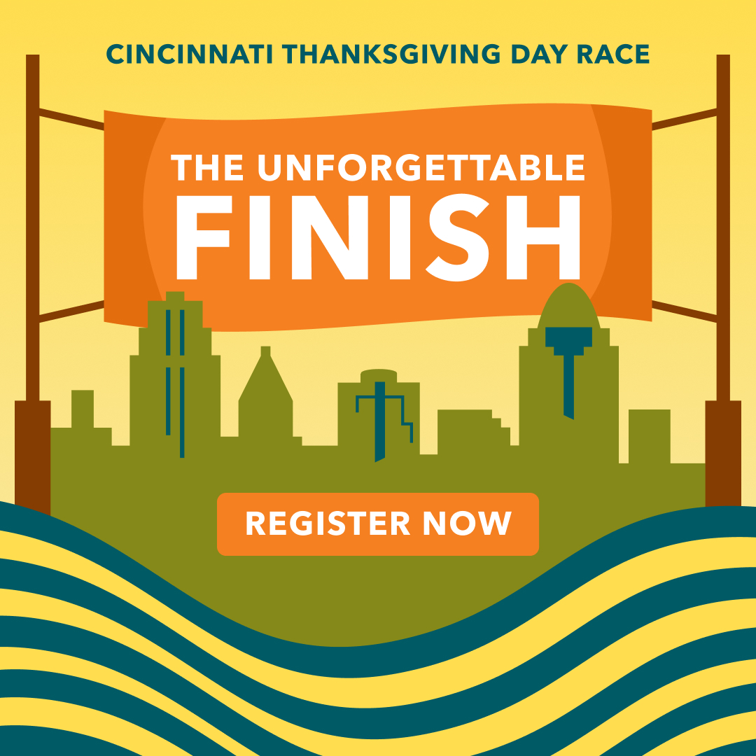 Experience an unforgettable moment. Register NOW for the Thanksgiving Day Race: fccincy.com/46VdNO6