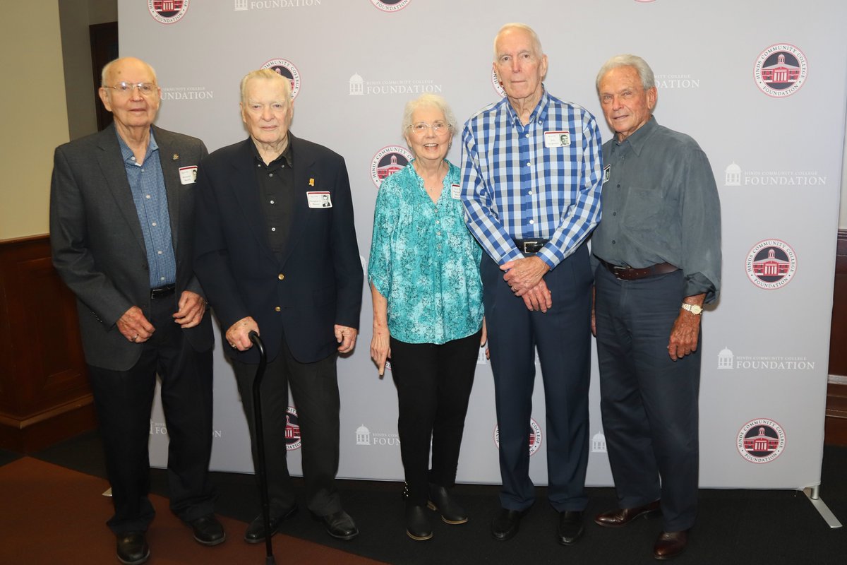 What a fun time today at the 50-Plus Luncheon celebrating the Golden Class of 1973 to officially kickoff Homecoming Week here at <a href="/HindsCC/">Hinds Community College</a>! #AllInForHinds