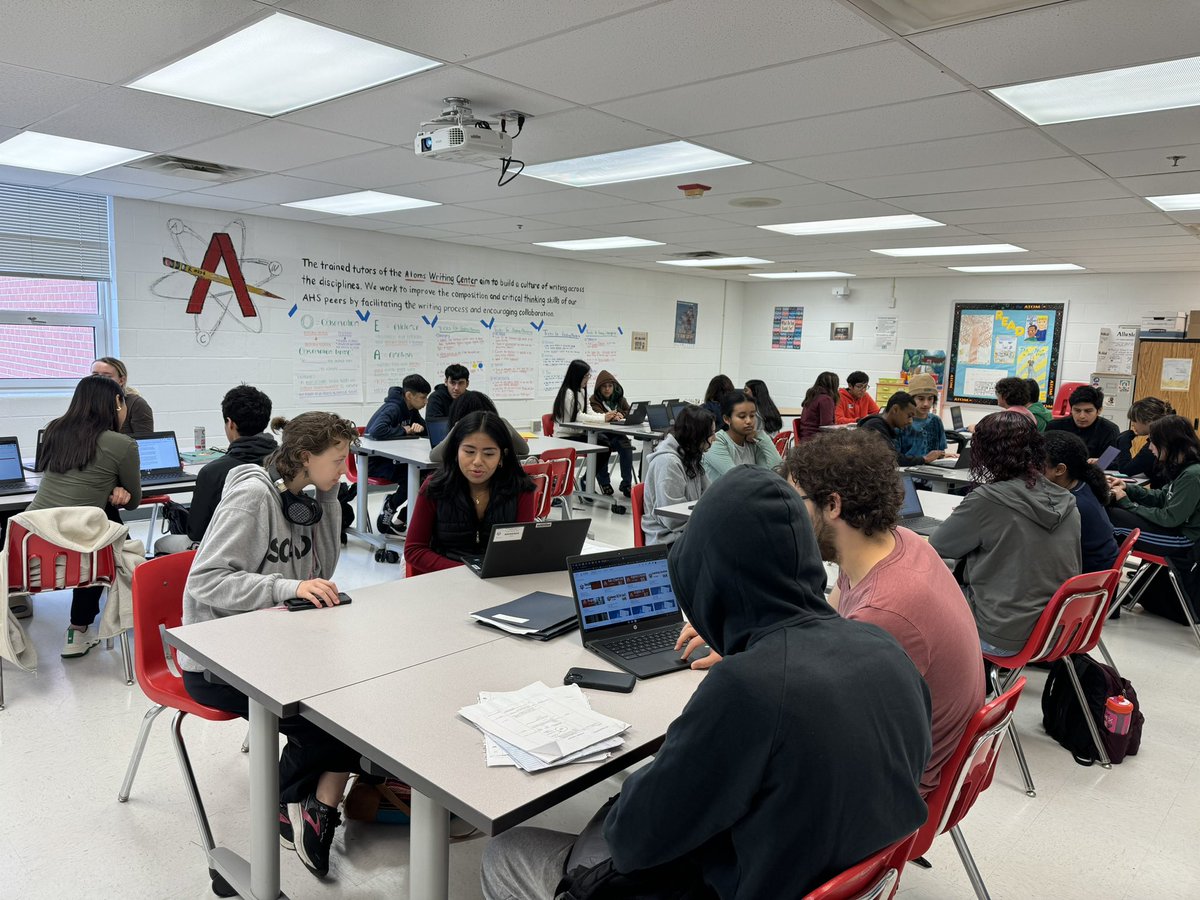 Atoms Writing Center tweet media