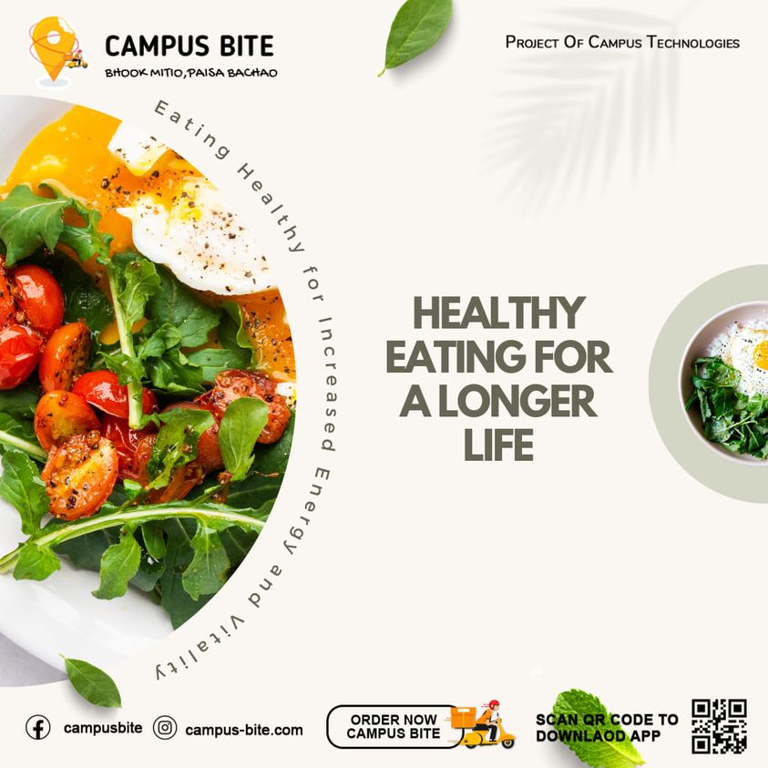 CampusBite's tweet photo. Healthy Eating for  a  longer life. Campus bite provides healthy meal.
Try Campus bite for fast and better delivery services.
#FoodDelivery #StudentLife #CampusEats #FoodApp #HungryStudents #LateNightMunchies #CollegeLife #AffordableEats #FoodForStudents #DownloadNow #CampusFoodi https://t.co/QSrv0K1Wh7