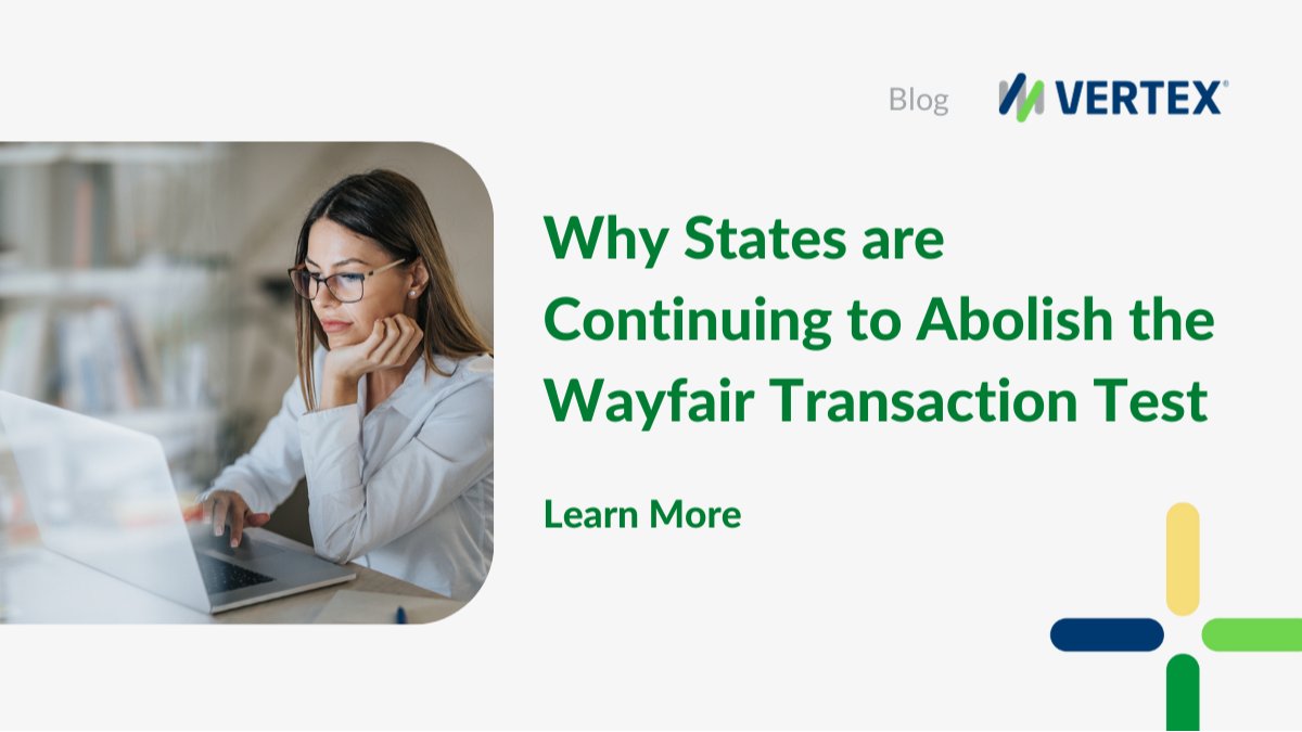 Em_Sollenberger's tweet photo. Want to know why states are continuing to abolish the Wayfair transaction test? Find out in this recent blog from our Chief Economist &amp; Senior Tax Policy Director, George Salis: https://t.co/orf5CUiJK2 https://t.co/NaR2RV4bpA