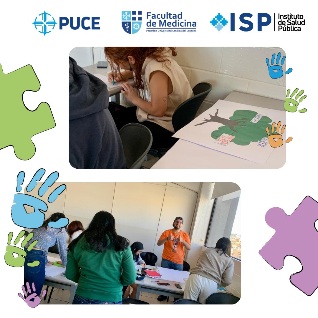 Junto con el
<a href="/IspPuce/">ISP PUCE</a>
los chicos continúan en el desarrollo del taller sobre la prevención de HIPERTENSIÓN. #ISPPUCE #saludpublica #hipertensiónPróximamente estaremos compartiendo más novedades de este nuevo contacto con la comunidad, entérate en RRSS como:
<a href="/IspPuce/">ISP PUCE</a>