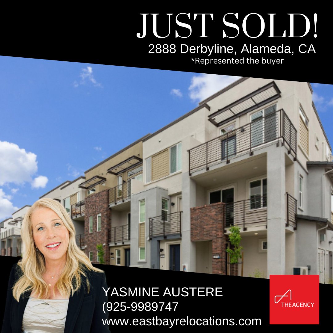 🌟Just Sold🌟
2888 Derbyline, Alameda, CA
Sold for $800,000

So happy for my clients to be close to all the beautiful amenities that Alameda has to offer! Especially the views of San Francisco and Jack London Square. 
#eastbayrelocations #bayarearealestate
DRE#01241252