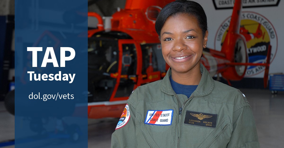 VETS_DOL's tweet photo. It's #TAPTuesday!
DYK that members of the @USCG are eligible to take #TAP classes if they're transitioning out of the military?
Regardless of what branch you serve in, you can find transition assistance classes here: https://t.co/bNqJdAakQp https://t.co/DIXkmb3EJw