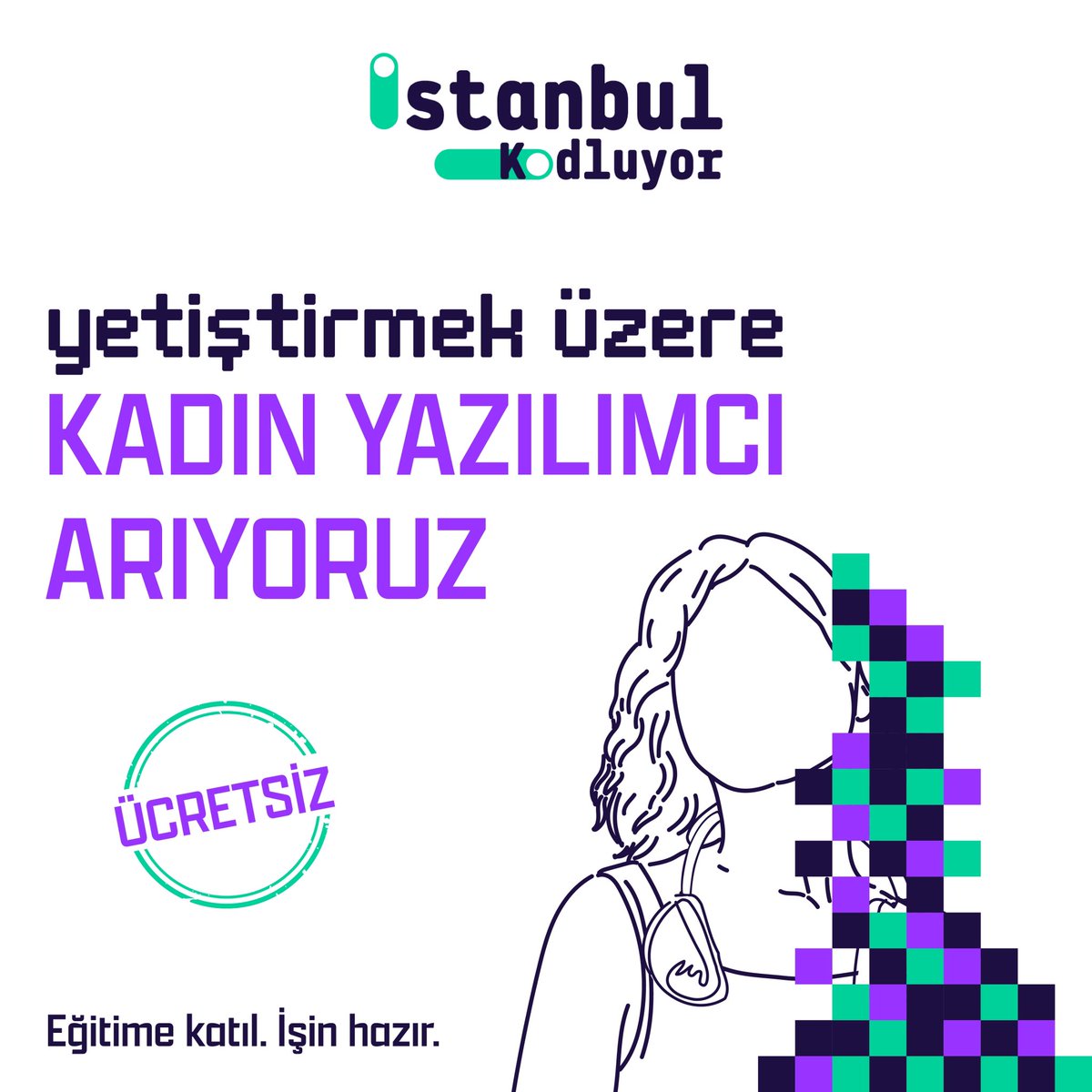 Kadınların gücünü kodlarla bir araya getirmeye devam ediyoruz! 🚀 Haydi sen de hemen başvur, kadın yazılımcılar arasında yerini al. 💪💻 Detaylı bilgi ve başvuru için istanbulkodluyor.com adresini ziyaret etmeyi unutma! 🔗 #İstanbulKodluyor #Kadınİstihdamı #Yazılım #Tobeto
