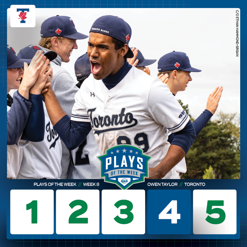 OUAsport's tweet photo. An extra-innings strikeout to secure the banner also secures a spot among the latest edition of the #OUA Plays of the Week. 

#WeAreONE