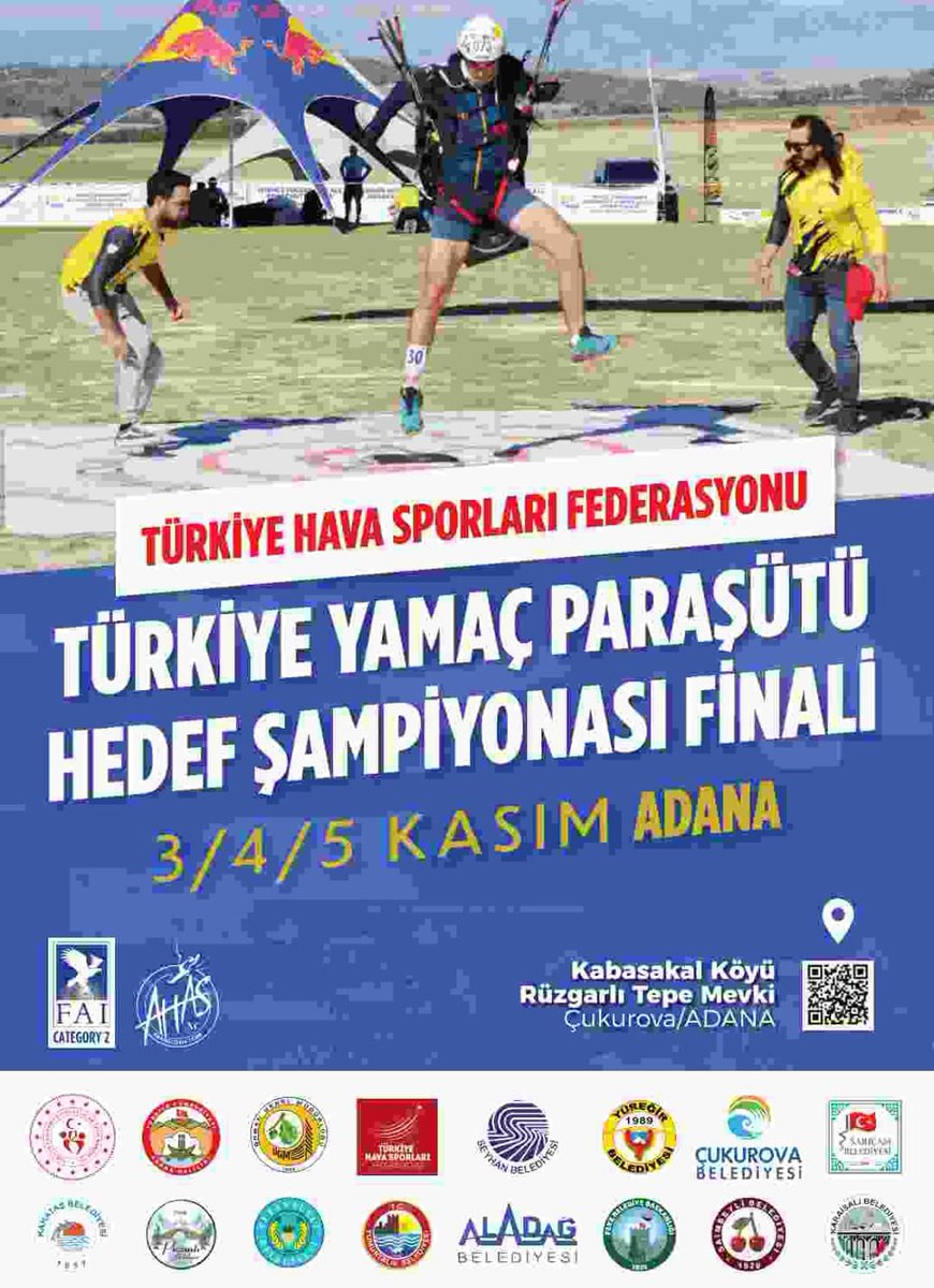 nusret_mete's tweet image. Türkiye'nin
En profesyonel,en kurumsal Yamaç Paraşütü Hedef Şampiyonasına 16 gün kaldı..
#thsf
#ahas