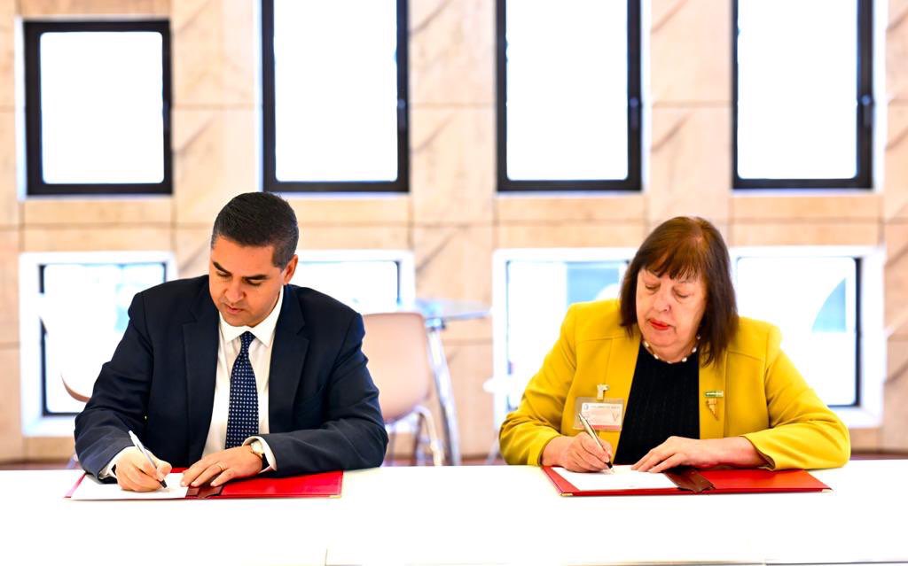 The cooperation with #Malta 🇲🇹 on Children and Armed Conflict was strengthened today, with the pledge by @MaltaGov to finance advanced training to professionals on #CAAC. #ACTtoProtect