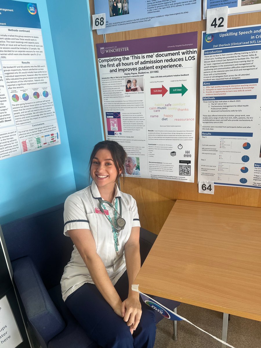 Great to have my project showcased at #WeAreUHS week! This project has offered me so many opportunities and opened so many doors! Can’t wait for launch 2.0! @UHSFT #alwaysimproving #Thisisme