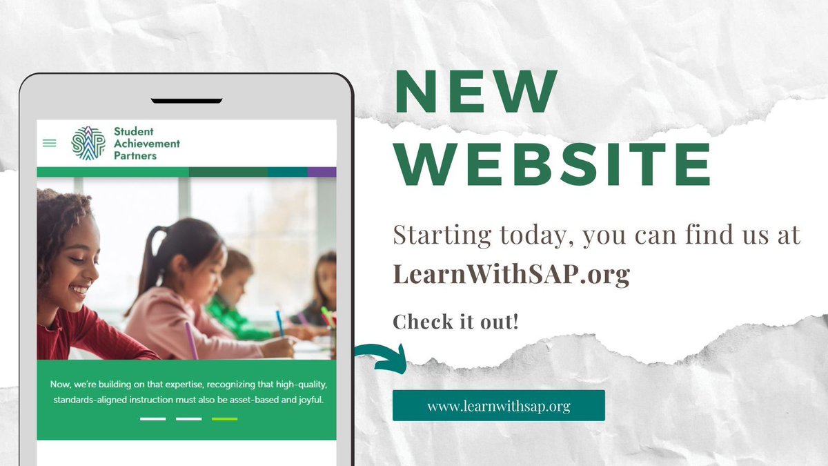 Exciting news! Today @LearnWithSAP (historically known as Achieve the Core) announced our new unified brand &amp; additional offerings for educators &amp; education providers. 
Read the news release--&gt; bit.ly/3Qj4RvB 
Visit the new site --&gt; LearnWithSAP.org