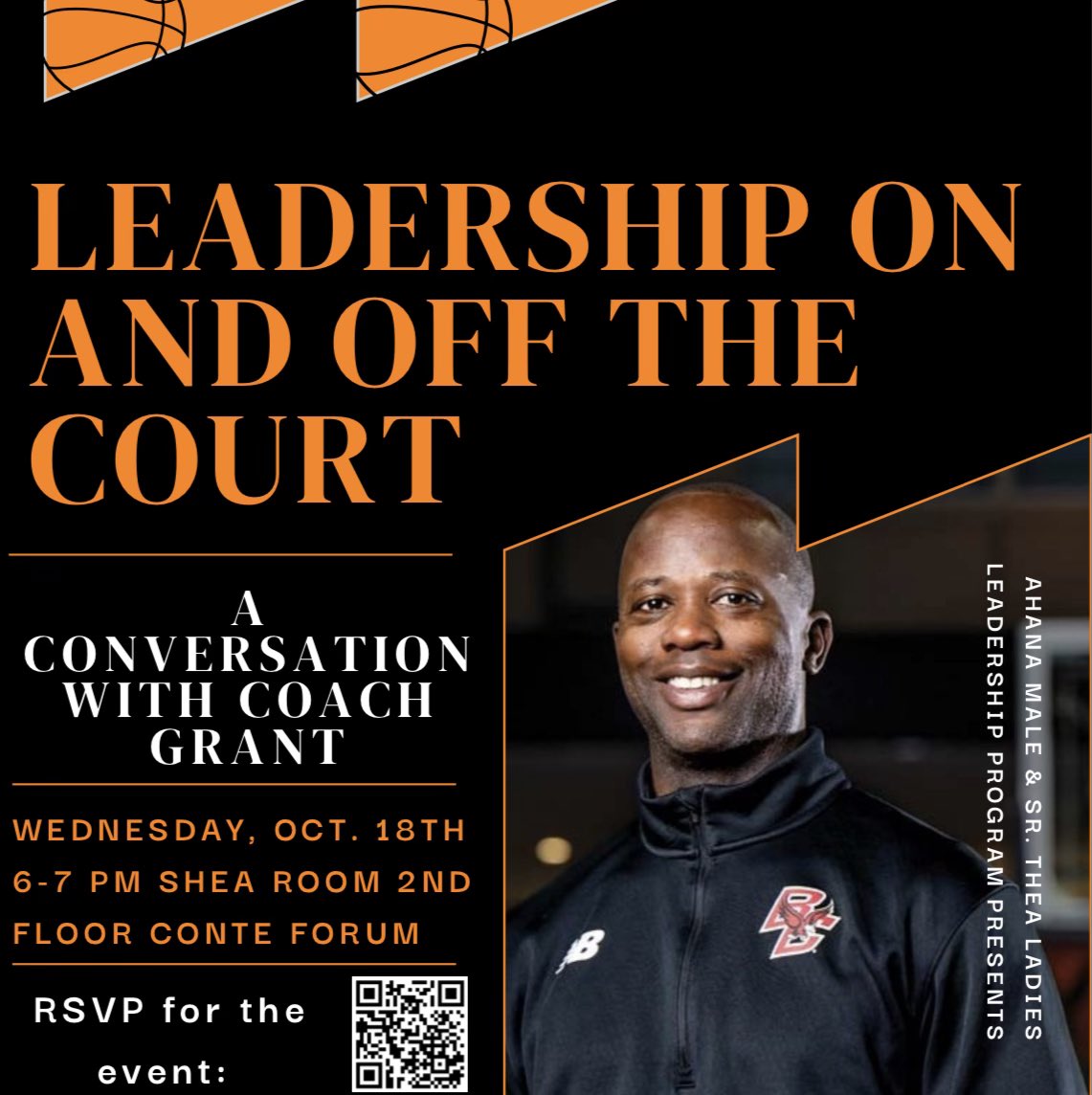 BC_BAIC's tweet image. AHANA Male Leadership Program and Sr Thea Ladies Leadership Program present leadership on and off the court with @EarlGrantBC @BCMBB @BC_WBB @BCEagles #leadership #bc_baic #bostoncollege #bostonCollegeEagles #bostoncollegeAthletics #LeadershipMatters