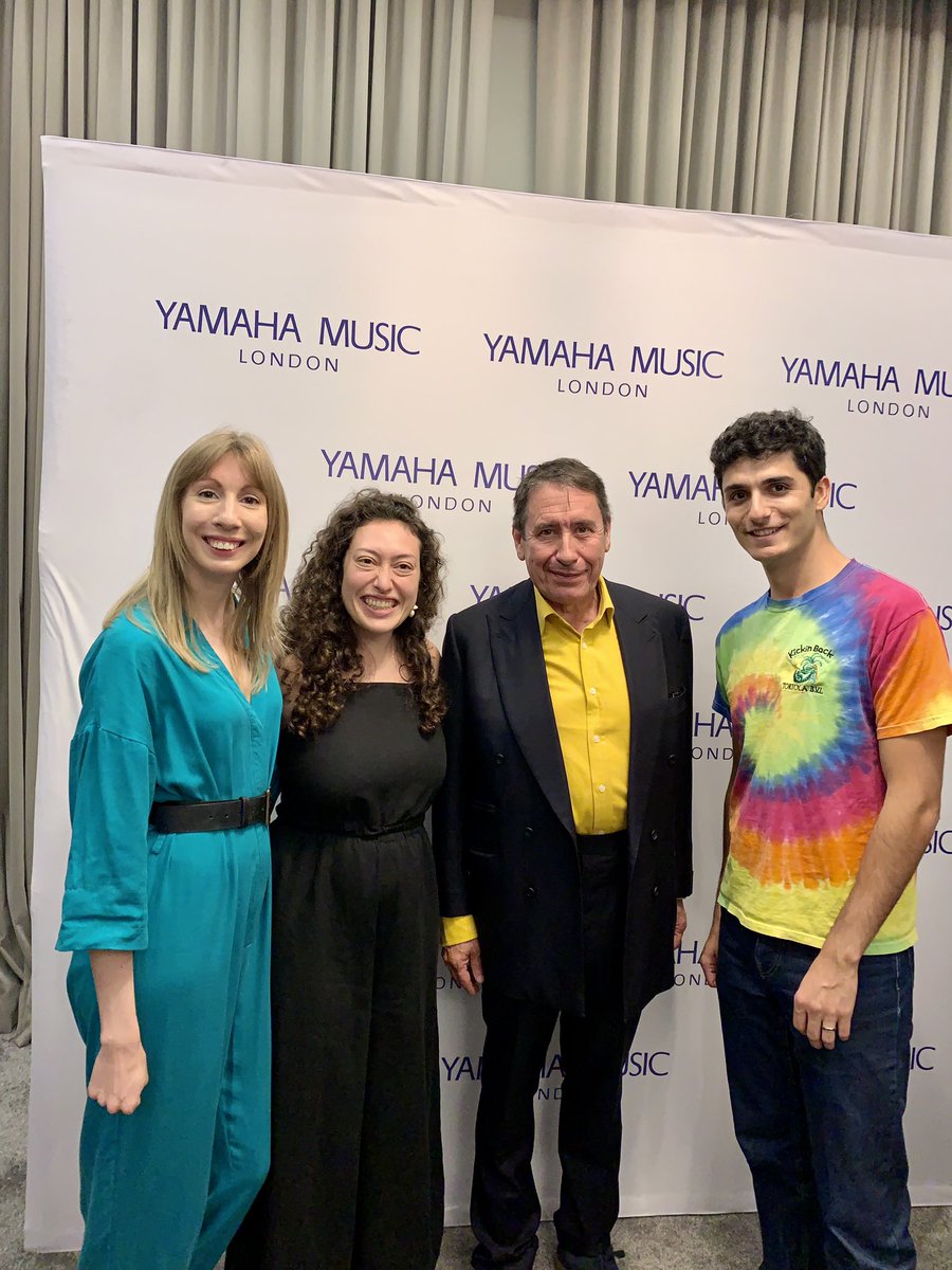 October with @YamahaMusicLDN meeting Jools Holland on Yamaha Day was pretty cool. 📷 by abbie barton