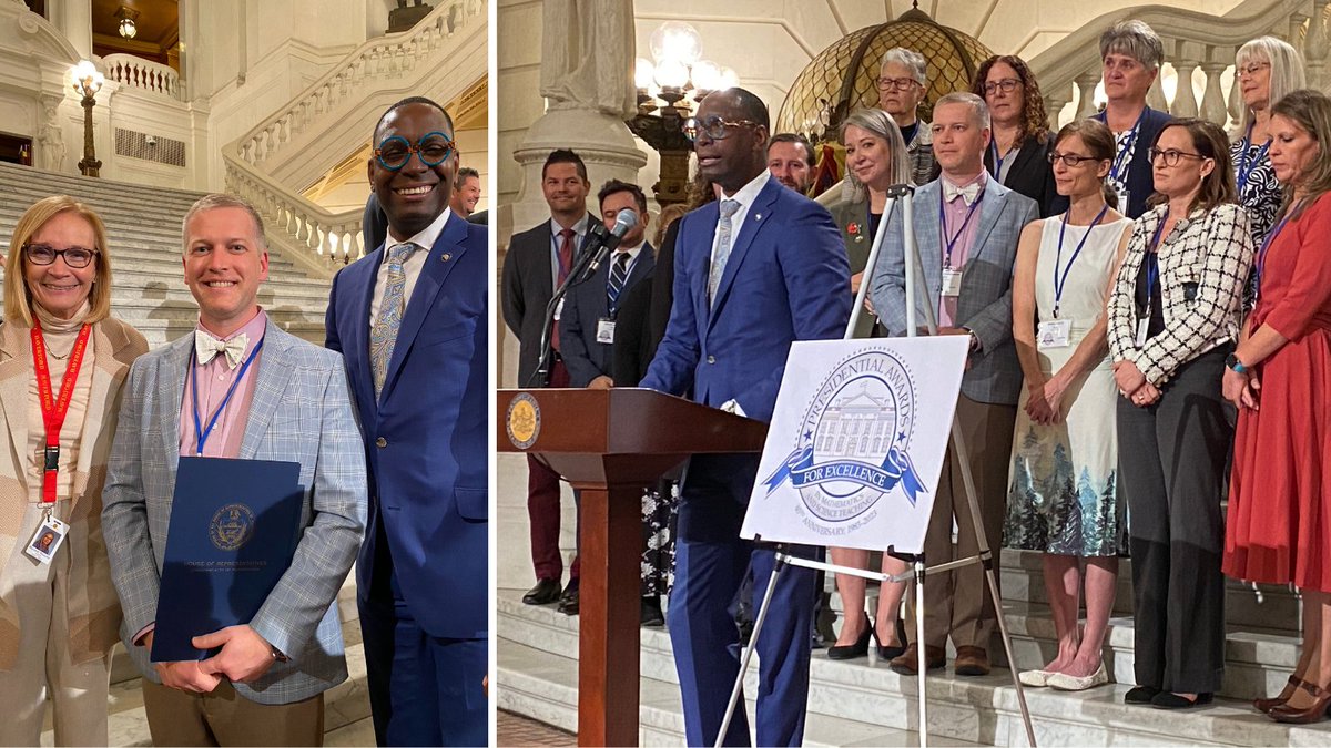 Congratulations, Dr. Tomaszewski, for being selected as a PA Finalist in the Presidential Awards for Excellence in Mathematics and Science Teaching (PAEMST). #HPride <a href="/hhsphysics/">Jeremy Tomaszewski</a> <a href="/Haverford_HS/">Haverford HS</a>  <a href="/PADeptofEd/">PA Department of Education</a>