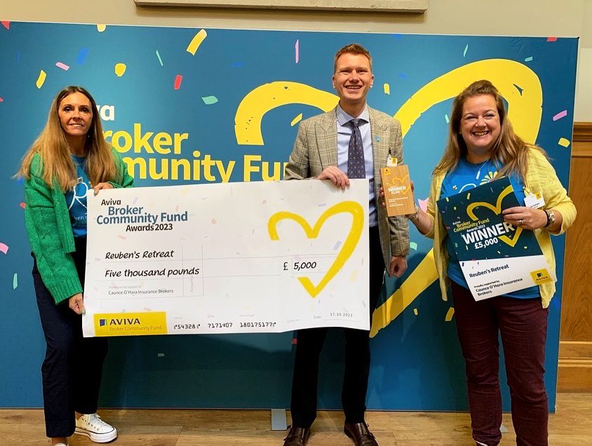 We were privileged guests at todays <a href="/AvivaBrokerUK/">Aviva Broker UK</a> Community Fund event 💚 Nominated for by our good friends at <a href="/CaunceOHara/">Caunce O'Hara Freelancer & Contractor Insurance</a> and we are exceptionally proud to announce….
We won £5000 🥳
Special thanks to Jonathan for championing our work and for hosting us today 🤩

#BrokerACF
