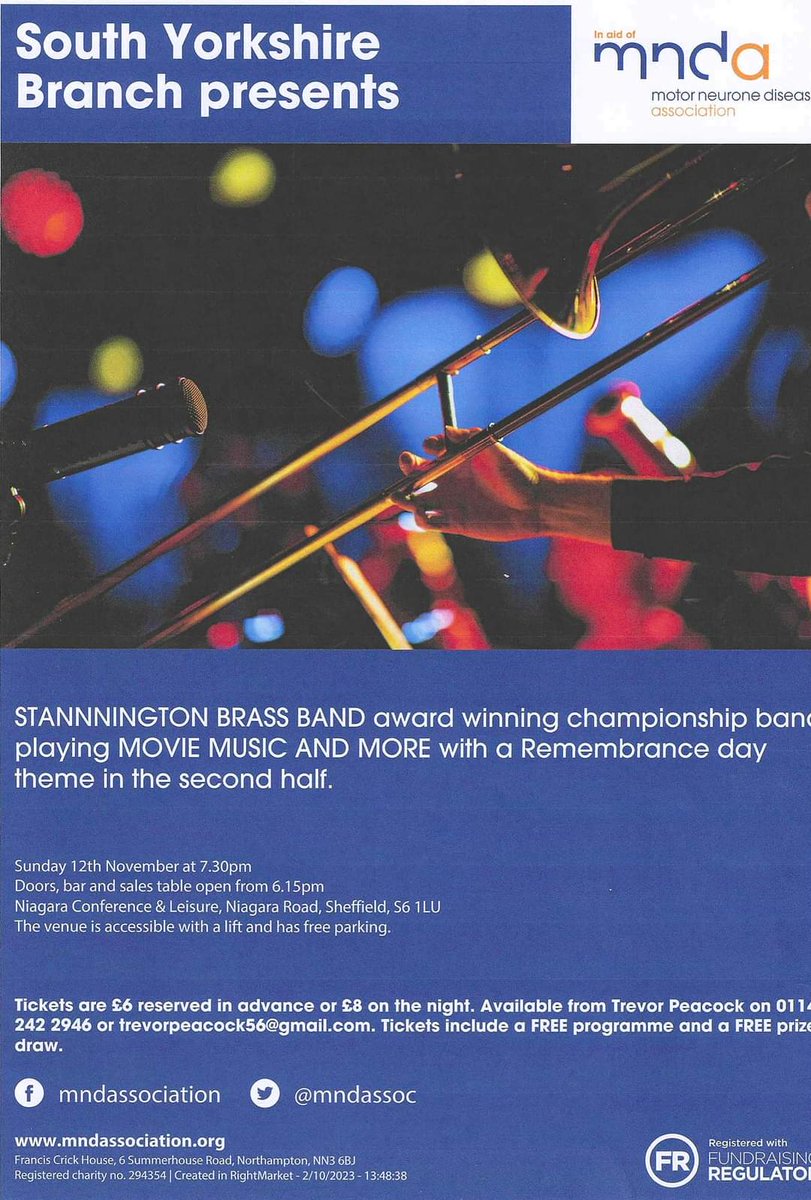 New event!! But first, a massive thank you to everyone who helped raise a whopping £1.5k last Sunday at Niagara with Julian Jones!! 

Join us for another amazing night at Niagara! 💙🧡