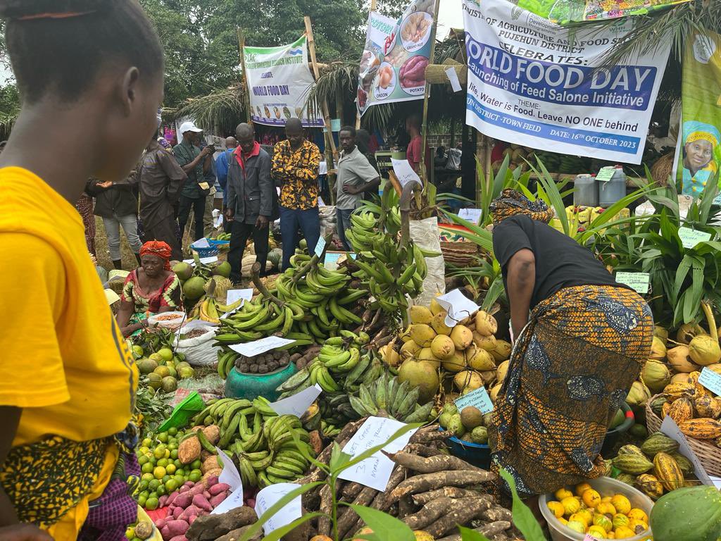 In the presence of thousands of farmers <a href="/PresidentBio/">Barram</a> launched the #FeedSalone flagship. He spoke from the heart while calling on all Sierra Leoneans to do their bit to transform Agriculture in the country