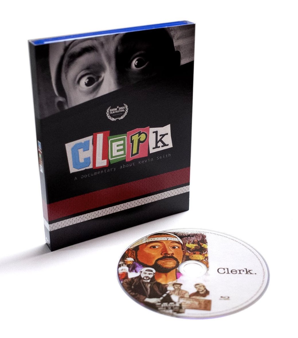 We manufactured and printed these BluRays for a documentary about <a href="/ThatKevinSmith/">KevinSmith</a>, Directed by Malcolm Ingram ⚡️