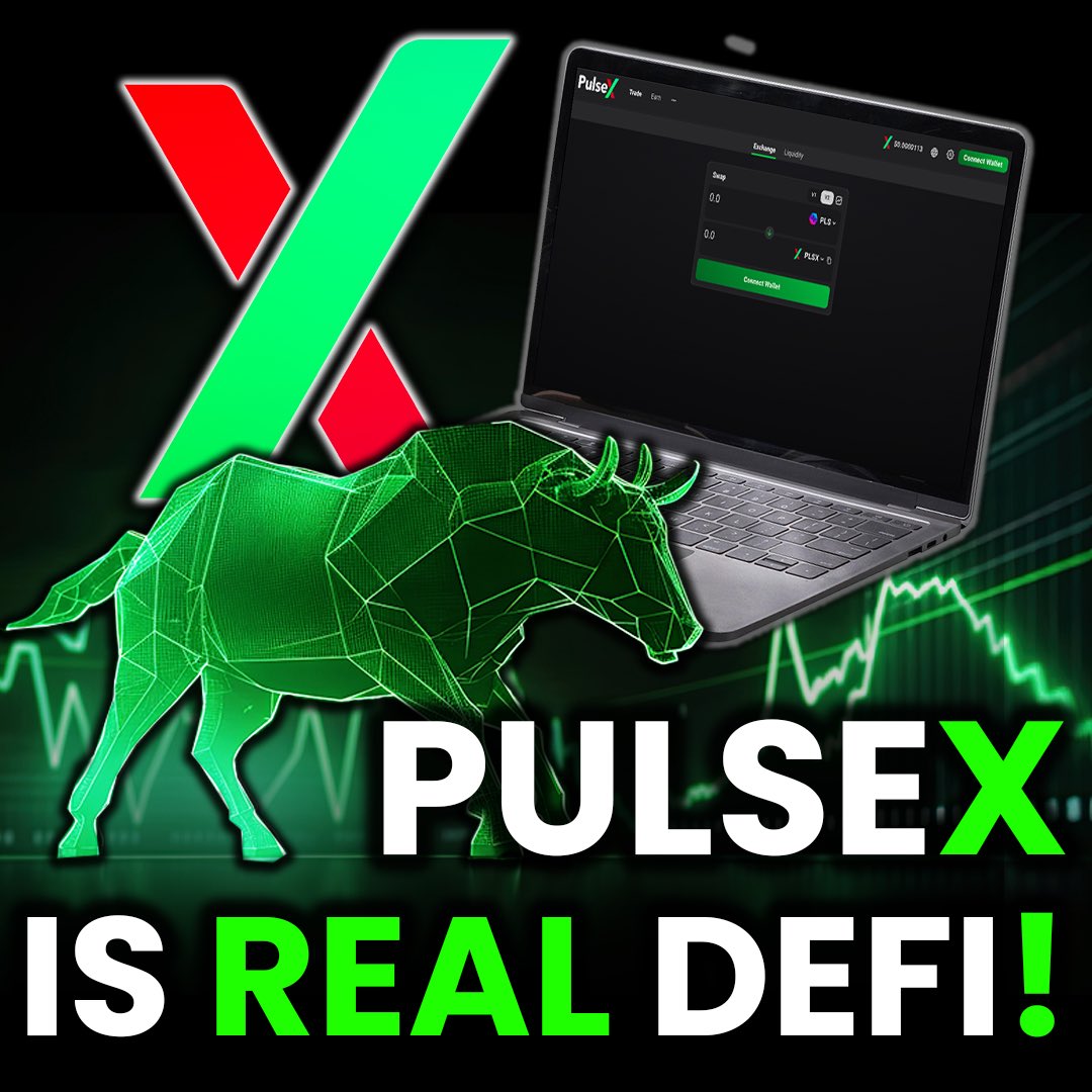PulseX > Uniswap

#PulseX is REAL DeFi!

#Uniswap collect user data, blocks assets from being traded on their UI, add additional trading fees to their UI, are introducing KYC AND are in bed with the SEC!

#CancelUniswap!

PulseX is the peoples DEX!

Who uses PulseX? 🙋‍♀️

$HEX