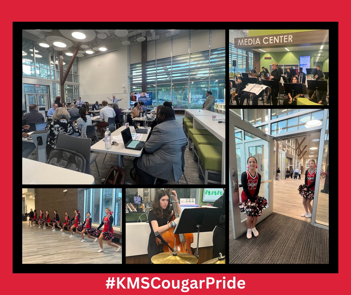 KMS was proud to host the @HumbleISD secondary principals and associates for their October Instructional Meeting. It was an inspiring morning of collaboration and growth! #KMSCougarPride🐾