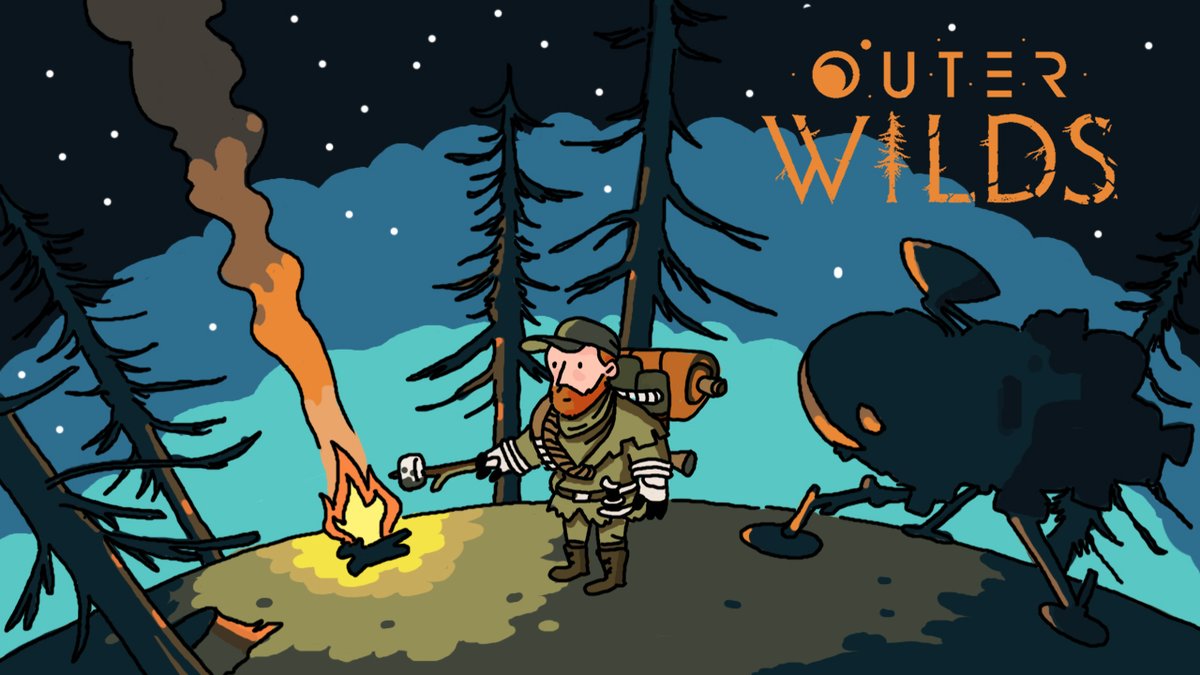 「Gonna stream some more of the Outer Wild」|Ryan Pequinのイラスト