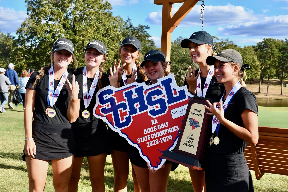 The Lady Eagles are your AA-A State Champions! So proud of these group of girls and their accomplishments! #3Peat