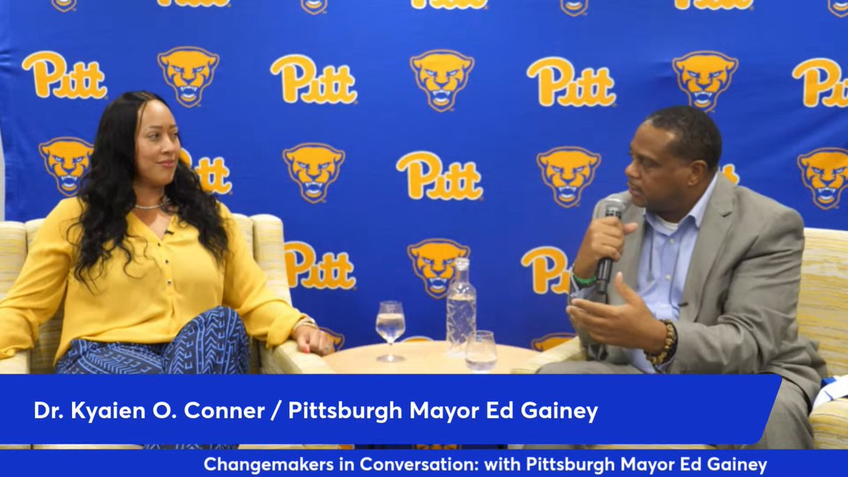 Earlier today, CRSP Director, Dr. Kyaien Conner lead an incredible discussion on equity, justice and civic engagement with @MayorEdGainey! Thank you Mayor Gainey for continuing to pour into the city of PGH and our Pitt community! #UniversityofPittsburgh #CivicAction