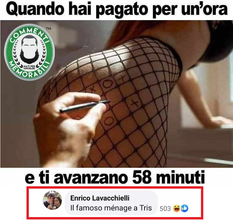 CM_Memorabili's tweet photo. Se è lei ad avere le X, per altro, lui ha perso tutto in 2 secondi pure qui. #commentimemorabili #passatempi #continuatevoi https://t.co/I1KVb1Duqy