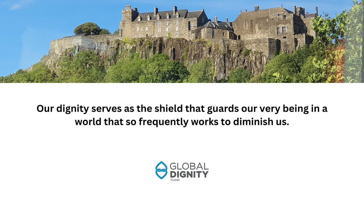 KuwaitDignity's tweet photo. Our dignity serves as the shield that guards our very being in a world that so frequently works to diminish us.

Global Dignity 
Global Dignity - Kuwait 
#globaldignity #dignity #Peace #SDGs #respect #oneness #compassion #Solidarity #kuwait #humanitarian #UnitedNations https://t.co/4WBpwYs4aA