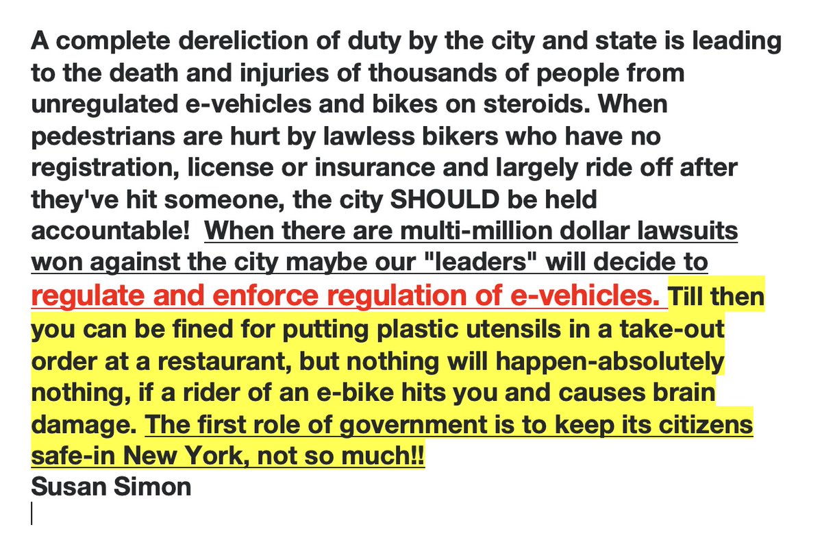 28 Council Members deny the BIKER BRO CULT aka TransAlt their self-dealing schemes 

They Co-Signed a Bill 0758 to REGISTER &amp; LICENSE E-MicroboMobility TERRORIZING Vehicles

BUT- 23 are hiding behind their pay-to-pay puppetmasters it seems 

WHY NOT CO-SIGN THE BILL? HUH?