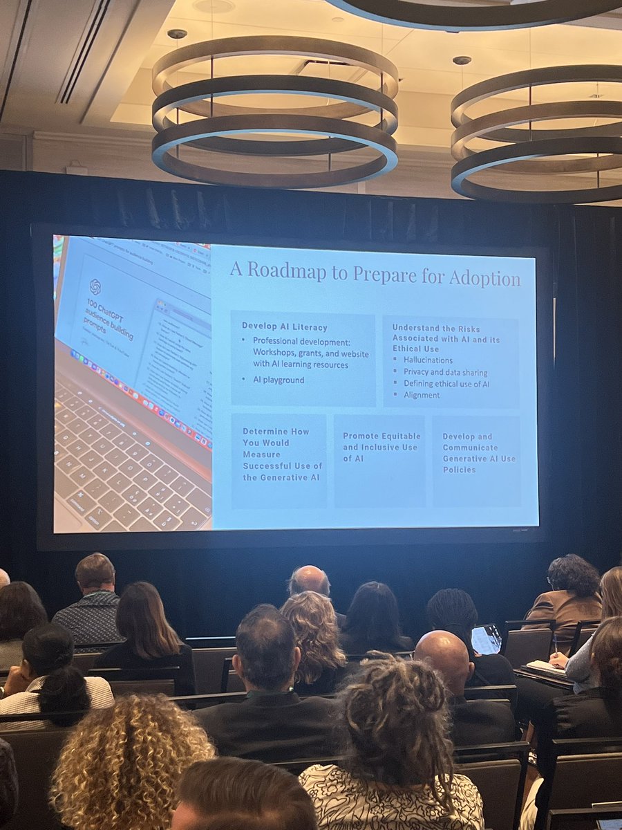 AACSB's tweet image. ADC Session: Improving Business Education by Leveraging Generative AI
It's important to prepare students for skills like critical thinking, prompt engineering, and human-AI co-creation to take advantage of generative AI tools rather than be replaced by them.
#AACSB