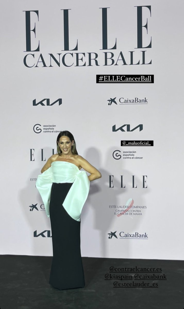 FanClubMalu's tweet photo. 📸 | @_MaluOficial_ no ha querido faltar a la tercera edición de la gala solidaria ELLE Cáncer Ball (@elle_es) en el @Teatro_Real #ELLECancerBall https://t.co/ovxb1GpQ3d