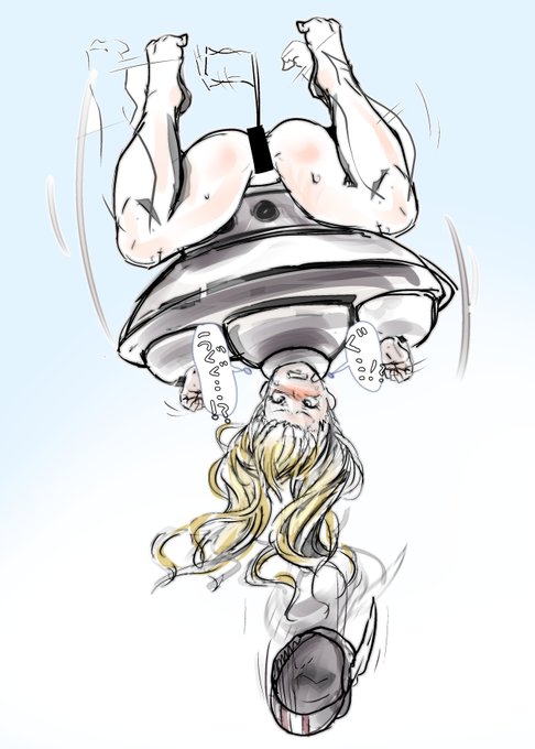 SQT様の作品で、UFO拘束シリーズも大好きでゲス!!
これは被害にあって拘束された秩序を護ろうとしたお空のMNKさん。ケツ旗は趣味だ。
https://t.co/fFVVnh7rb8 