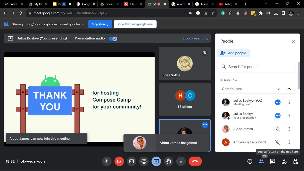 KayTechie's tweet image. Had a Build up to Android Compose Camp today, let&apos;s go #AndroidComposeCamp #ComposeCamp @Geektutor