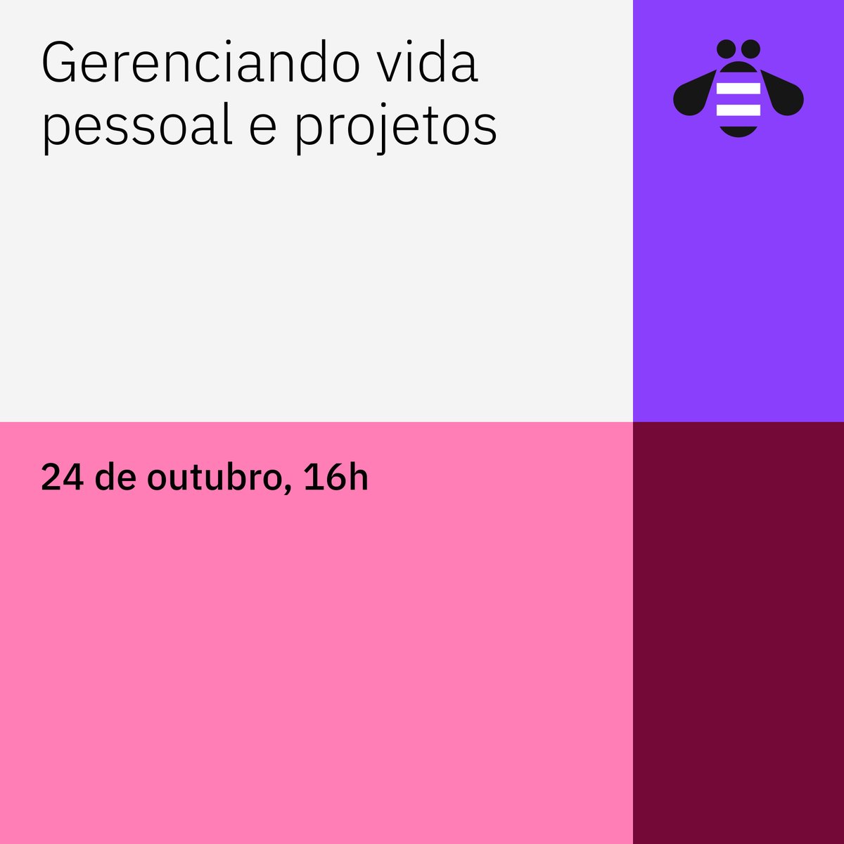 ibmbrasil's tweet image. Participe de um evento inspirador no mês do outubro rosa 💗
&quot;Gerenciando Vida Pessoal e Projetos - O equilíbrio necessário entre Saúde e Trabalho!”
Data e hora: 24 de out das 16h00 às 17h00
Confirme sua presença: ibm.co/3PYHDdJ