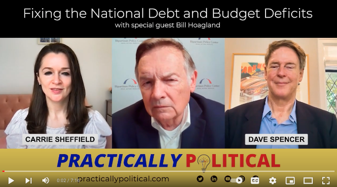 Today on Practically Political, @BillHoagland from @BPC_Bipartisan joins @carriesheffield and #DaveSpencer to discuss ways to tackle the nation's $33,530,000,000,000 #nationaldebt - youtu.be/-wDIaQJ5AOc?si…