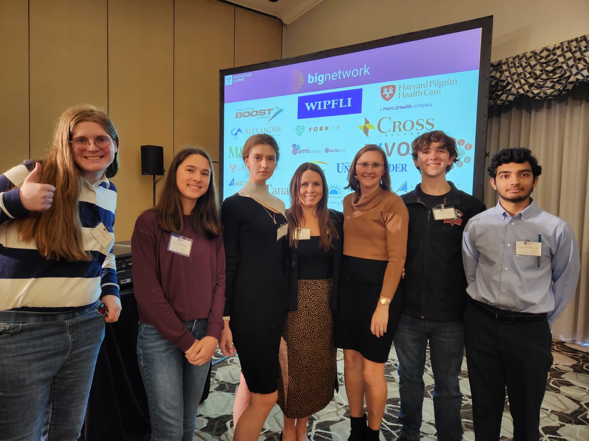 Today five ASD students attended the NH Tech Alliance Innovation Summit in Concord where they participated in seminars on Artificial intelligence and Tech Startups/ Entrepreneurship. Thank you to the NH Tech Alliance and our BoT Chairman, Rick Bartle for their partnering.