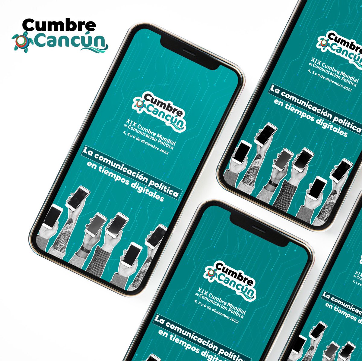 🌐🗳️ ¡Domina la #ComPol en la Era Digital en #CumbreCancun! 🚀✨ 

¡No te pierdas el evento del año que te guiará a través de los desafīos de la comunicación política digital! Desde estrategias virales hasta tácticas de redes sociales, aprenderás a brillar en la pantalla del