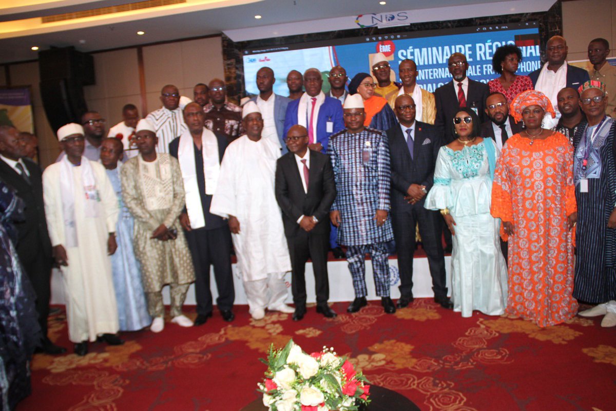 cge_gui's tweet photo. M. Ismaël Keïta, Vice-Président chargé de la Communication de la CGE-GUI a pris part à la cinquième session du séminaire de l’International Francophone du Dialogue Social à l’hôtel Kaloum de Conakry. https://t.co/hENxCU7uEt