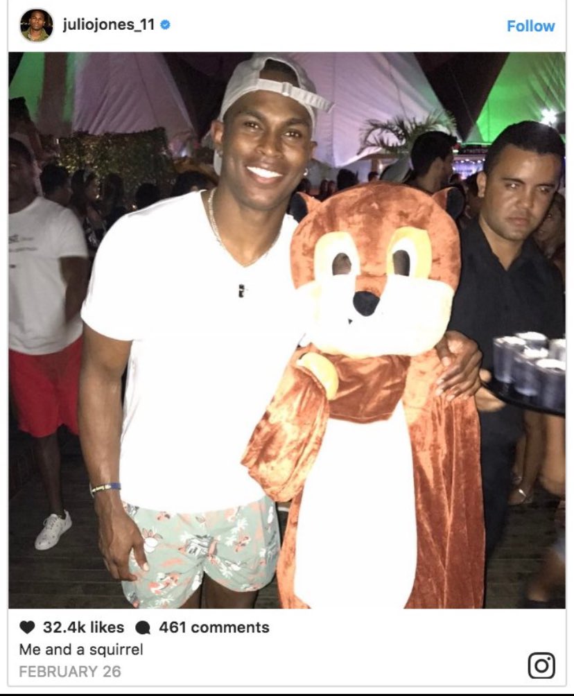 barstoolsports's tweet photo. Your newest Philadelphia Eagle, Julio Jones https://t.co/5dhINdFCs5