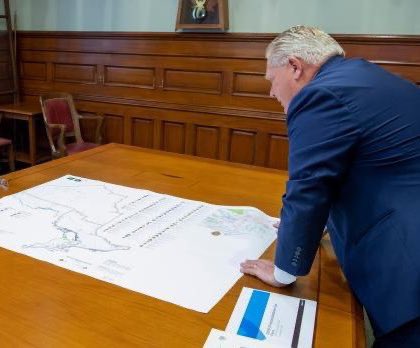 mynamesnotgordy's tweet image. After studying a map of Central America for 30 minutes Doug Ford still unable to find Gaza.