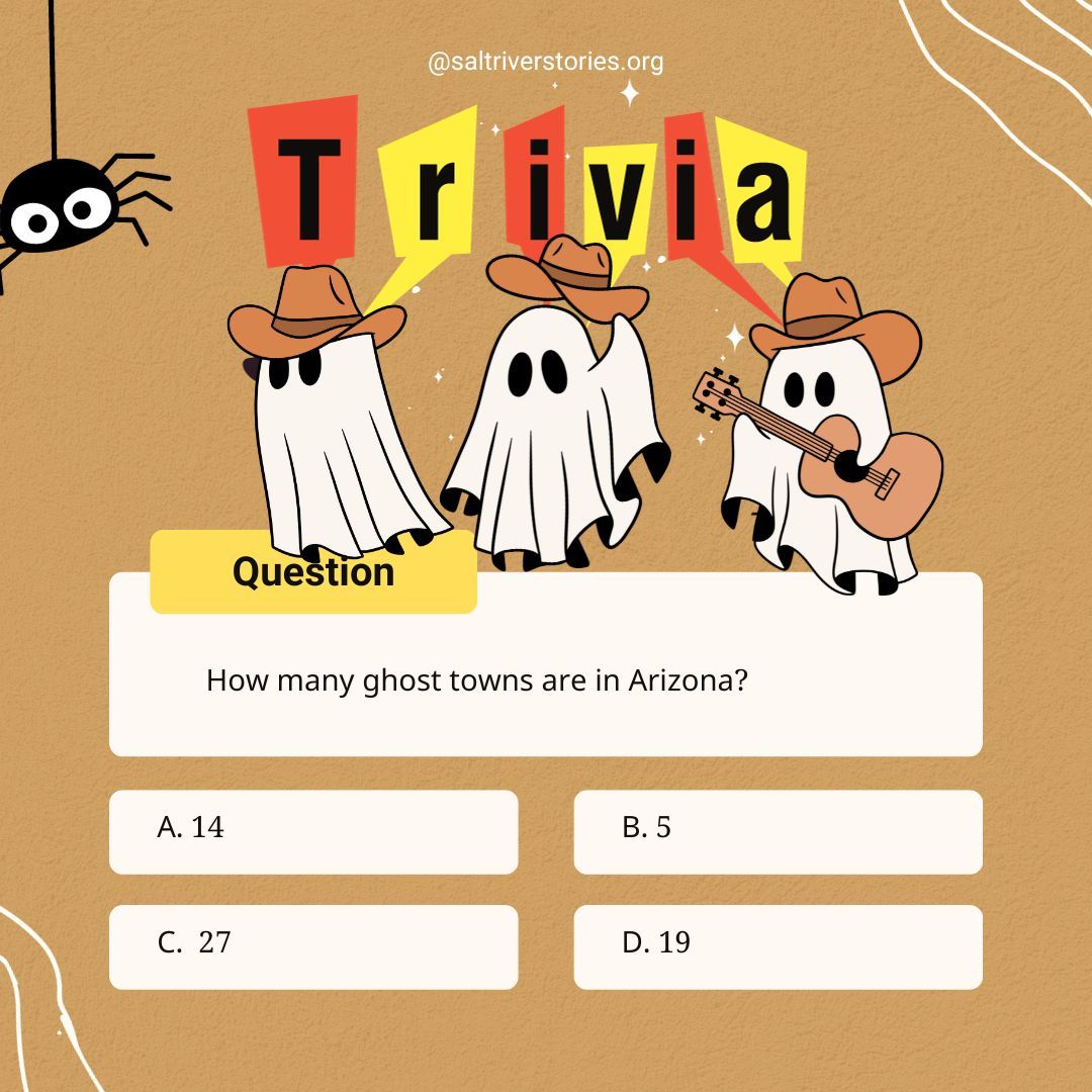 PHXstories's tweet photo. We've got another #TriviaTuesday question about Arizona ghost towns for you, and we think it won't be quite as easy as last week's......

Give us your best guess in the comments for the chance to win a THRILLing GIF! https://t.co/iLSvJJ8yTv